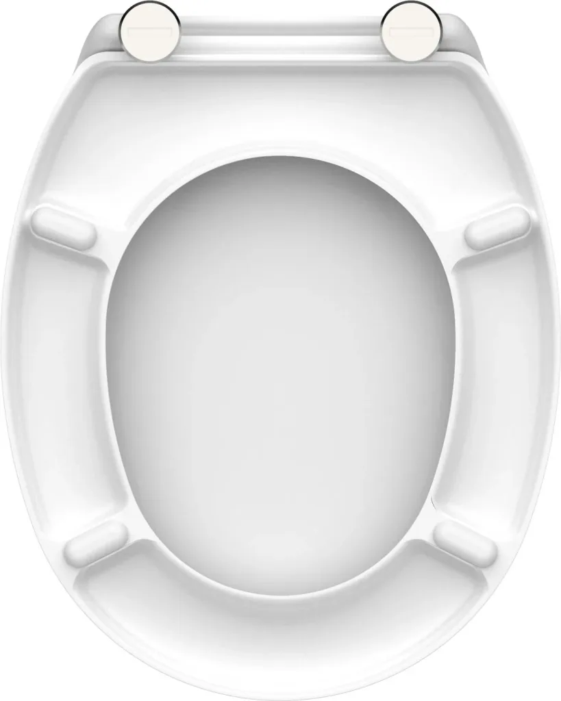 Duroplast toilet seat "WHITE"