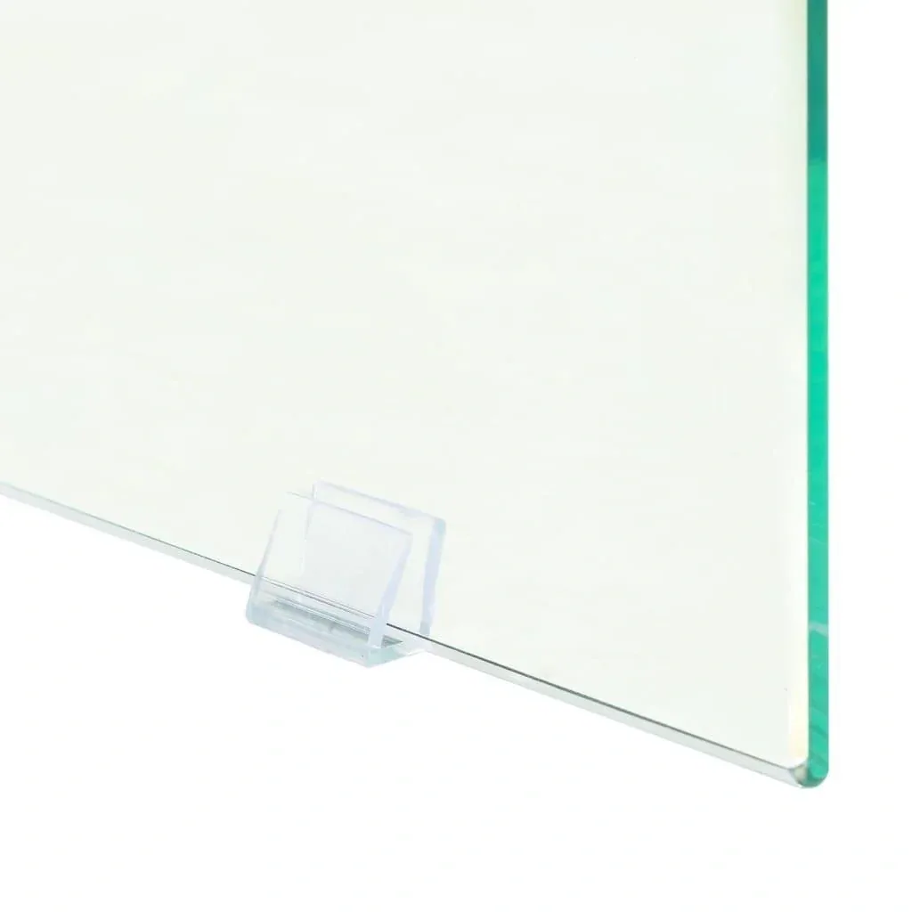 Wall table 120x30x76 cm MDF and glass color oak