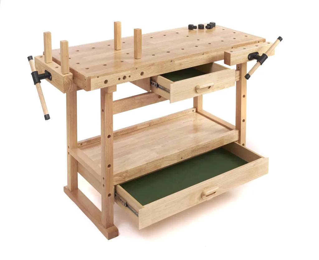 Workbench HB2 with 2 drawers, small and large