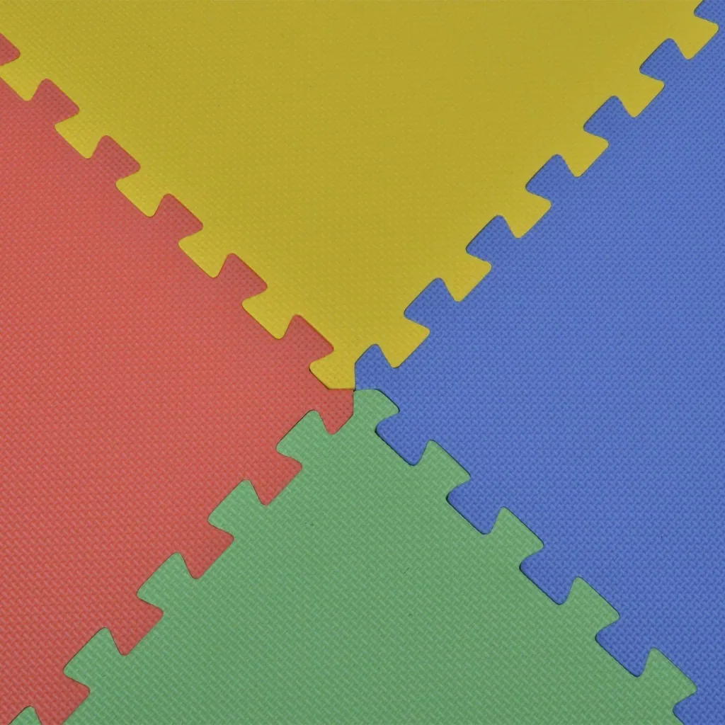 Puzzle mat play mat protective mat set EVA 8 pcs colorful