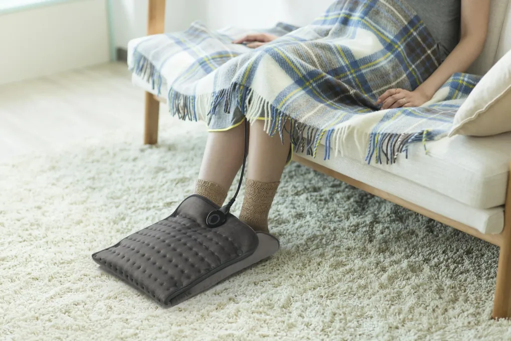 Electric blanket hand & foot warmer 2-in-1 100W grey