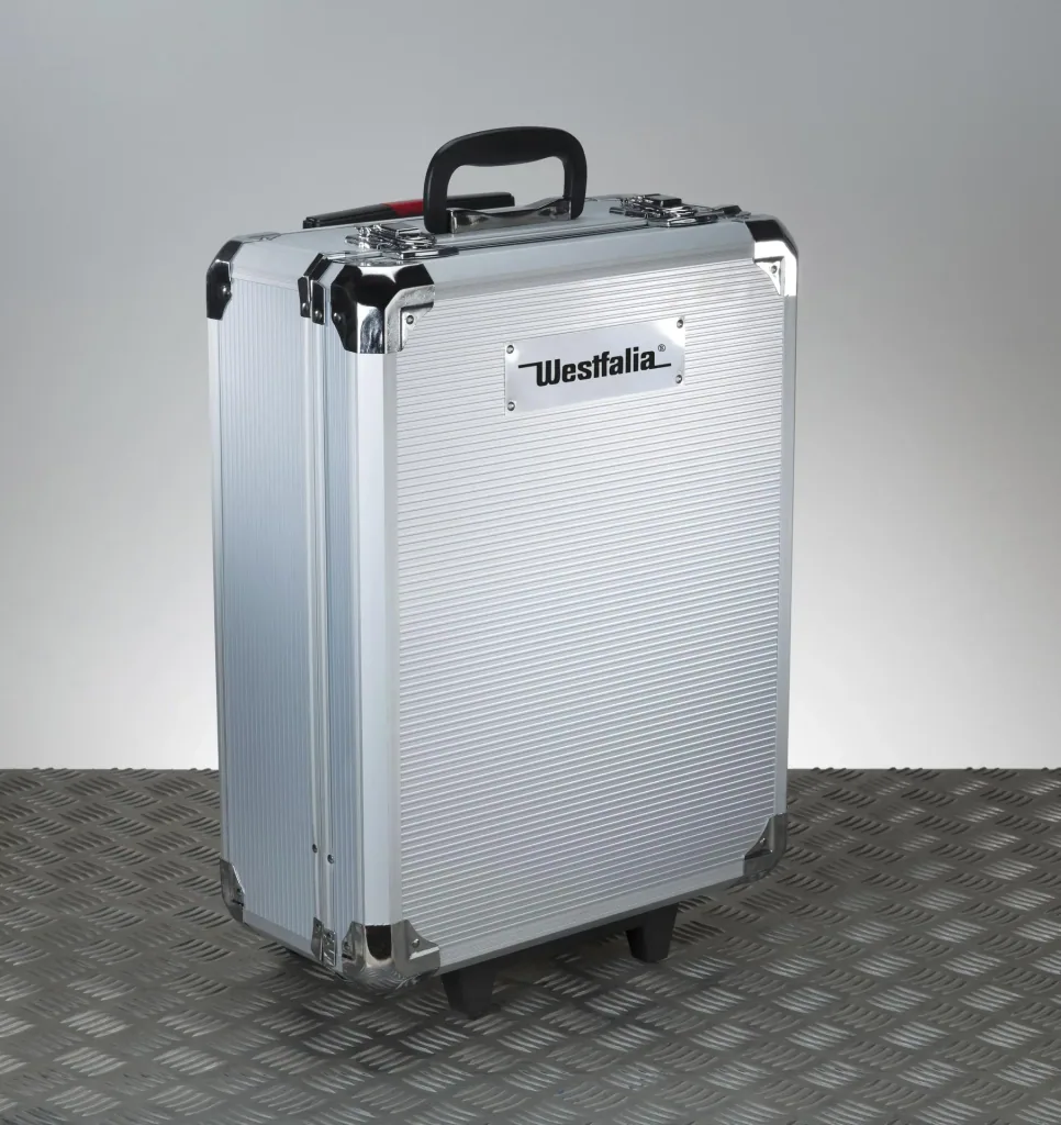 Tool case on wheels 186 pieces
