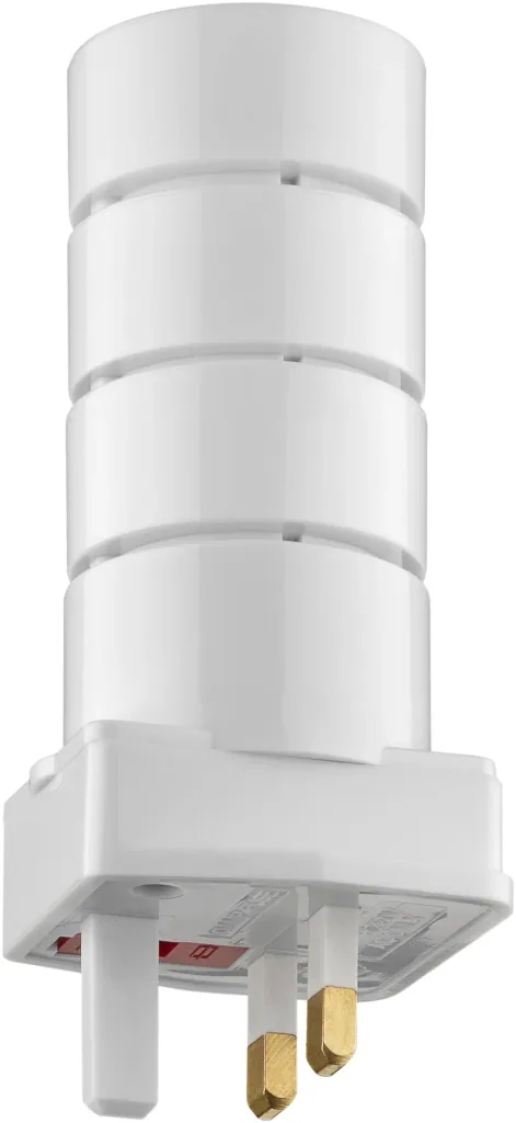 Universal travel adapter set for Southern Europe, America, Asia/Africa, England