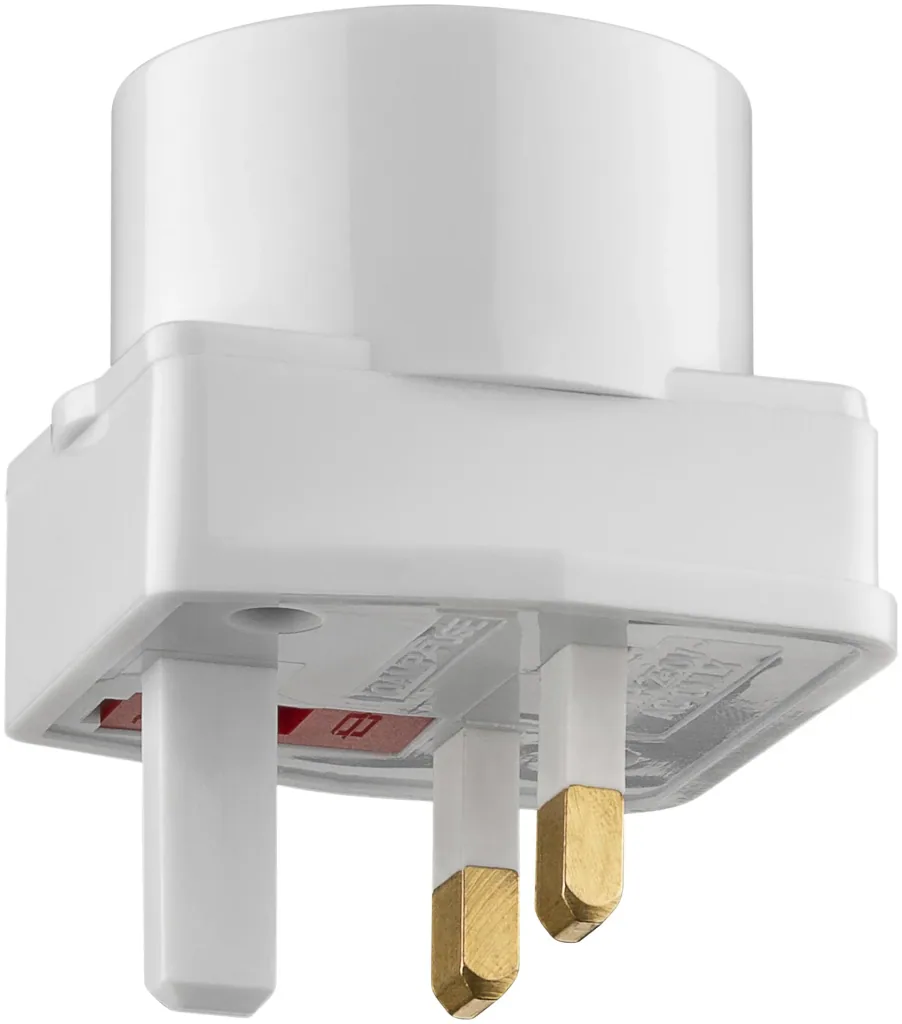 Universal travel adapter set for Southern Europe, America, Asia/Africa, England