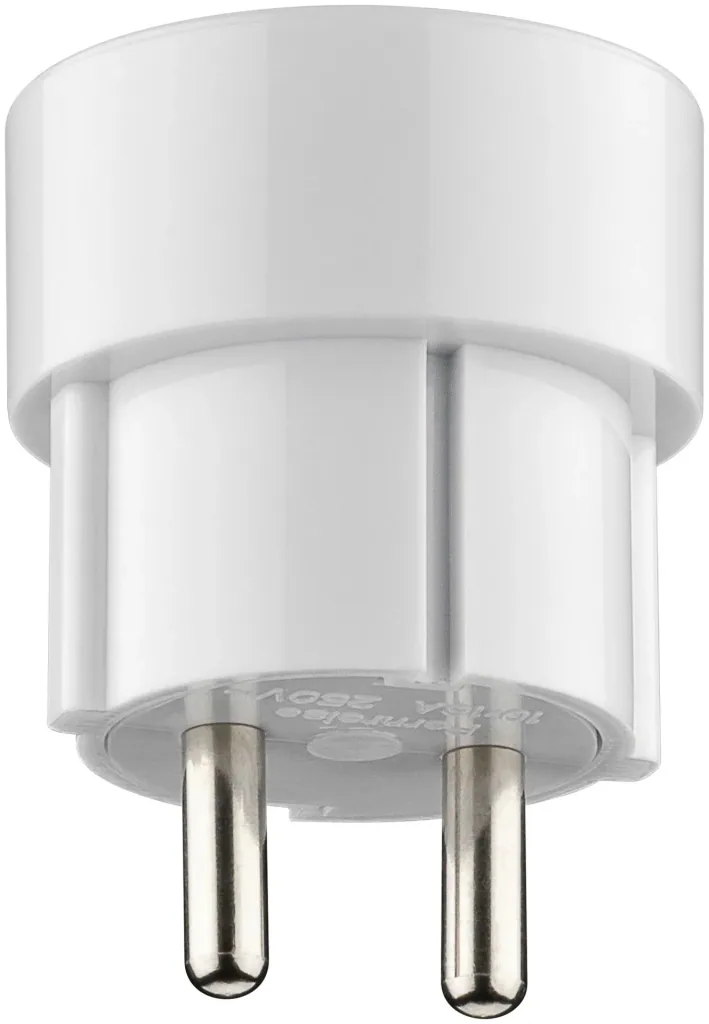 Universal travel adapter set for Southern Europe, America, Asia/Africa, England