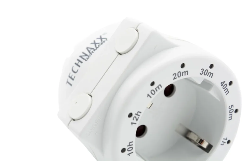 Socket with countdown timer, child safety lock