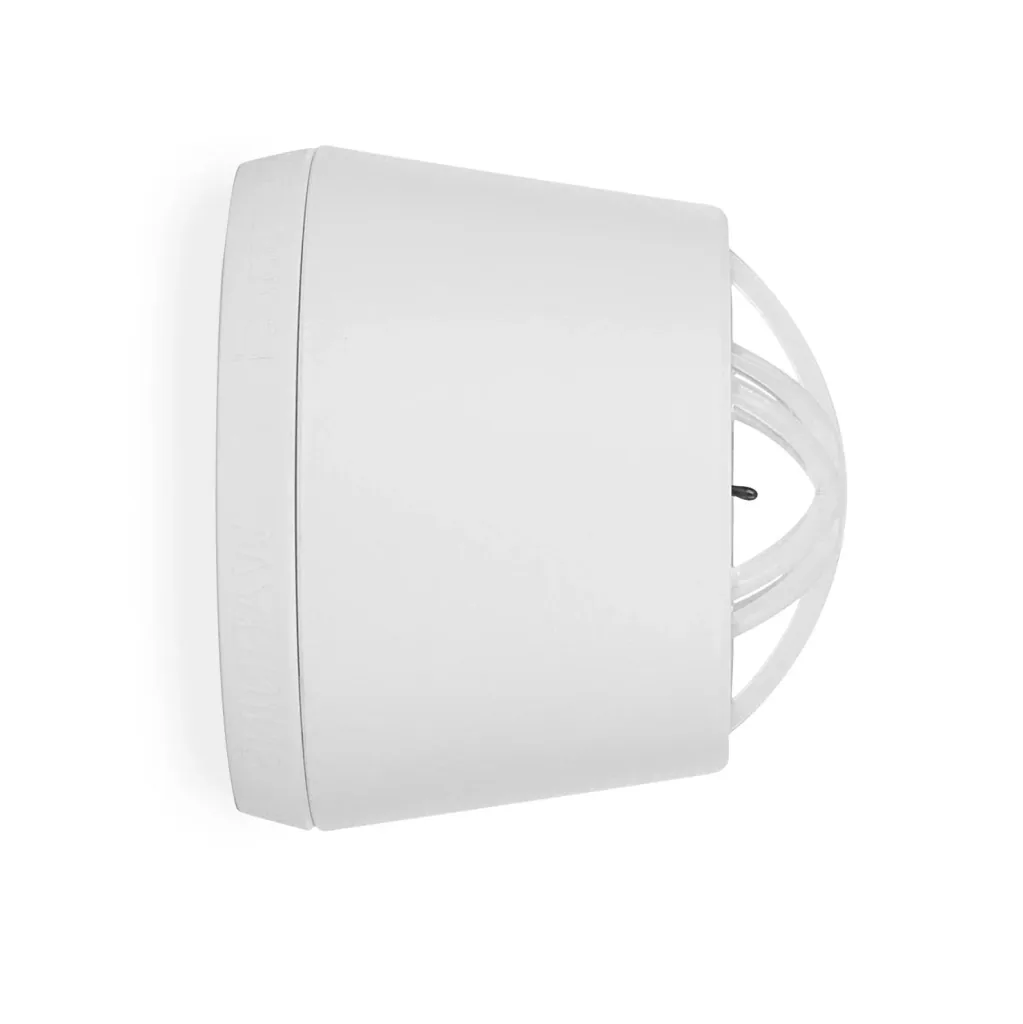 Heat detector with individual alarm display and 10-year battery