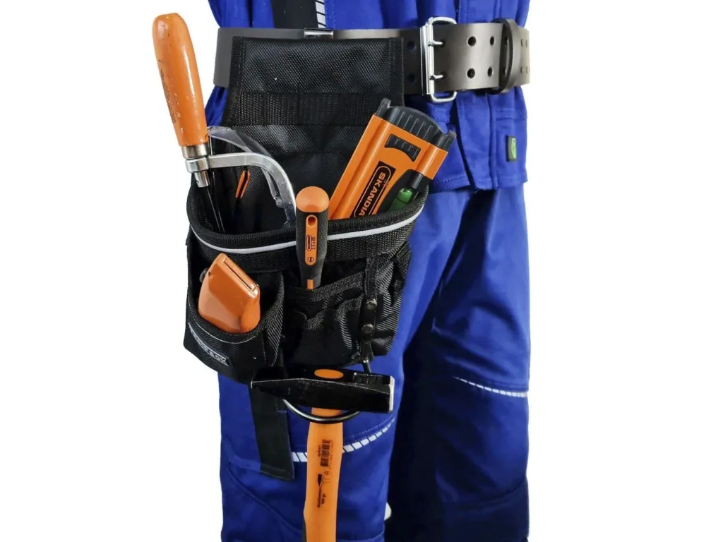 Tool belt holder "Stitch", black