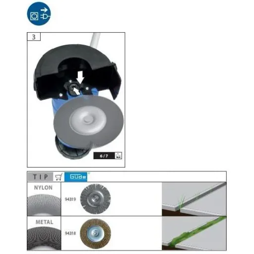 Electric joint brush GRF401 -