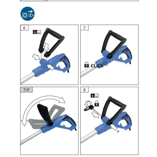 Electric joint brush GRF401 -