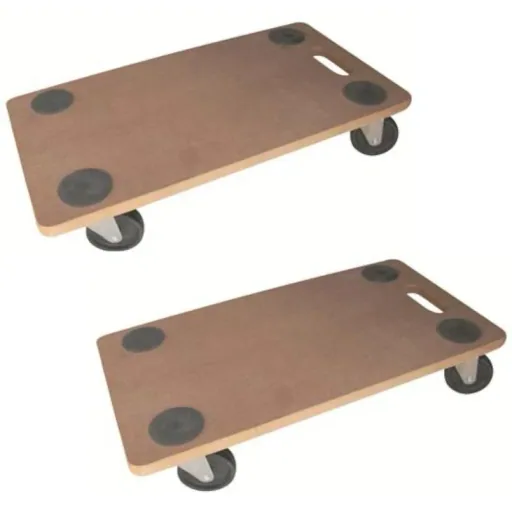 Transporthilfe - 2er-Set - MDF - 580x300 mm - 200kg