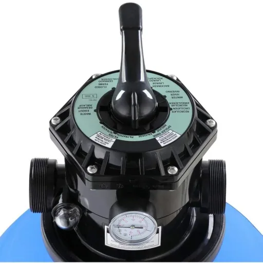 Sand filter pump for swimming pool - 600W - 15,900 L/h - 60L tank