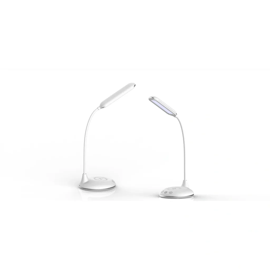 VT-7705 Table lamp / desk lamp with wireless QI charger - white