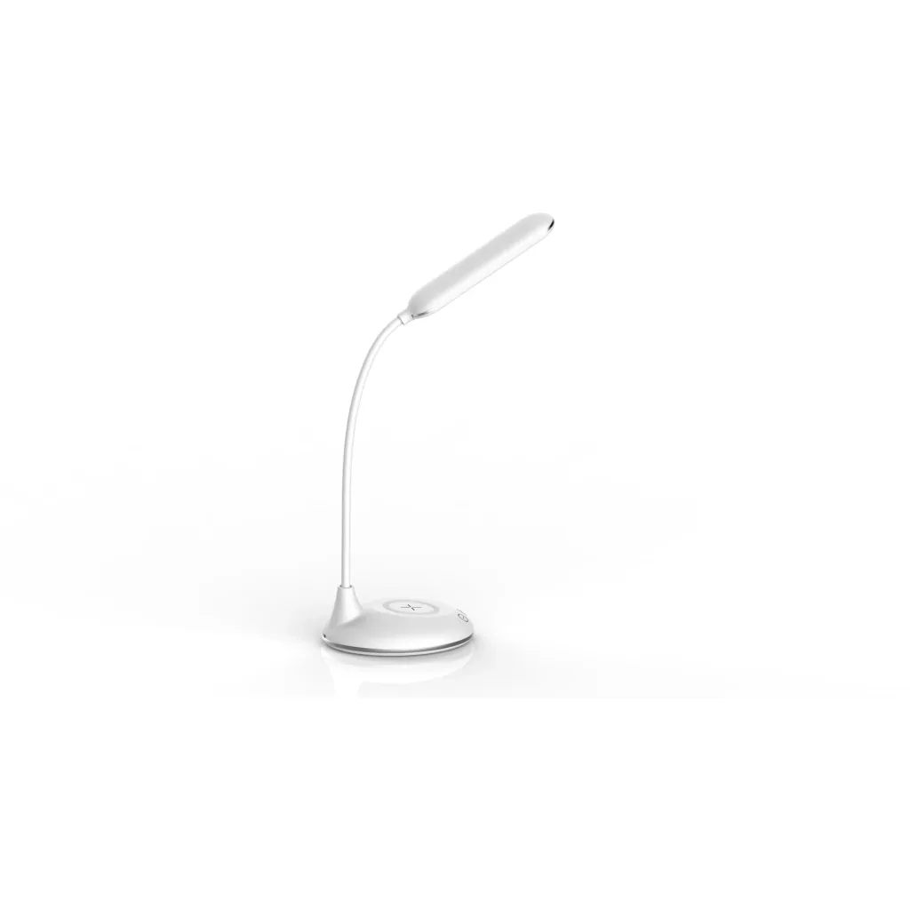 VT-7705 Table lamp / desk lamp with wireless QI charger - white
