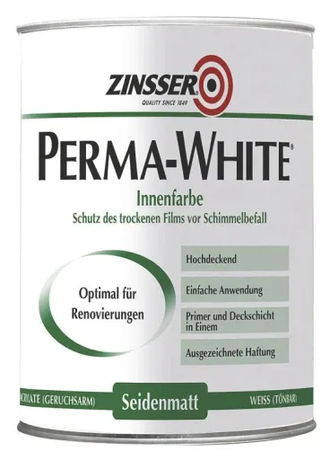Mould Perma-White 1 L high-quality interior paint for prevention