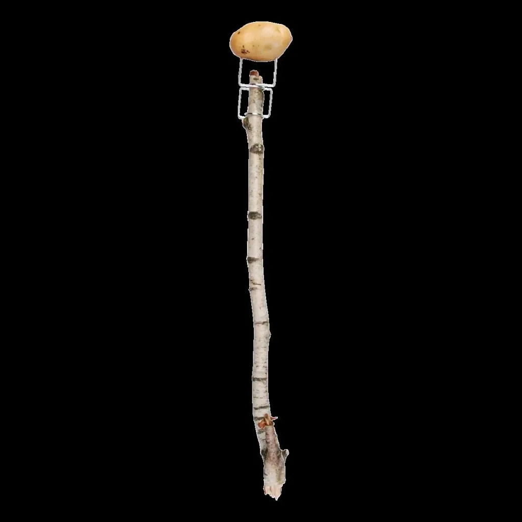 Grill skewer attachment set of 2