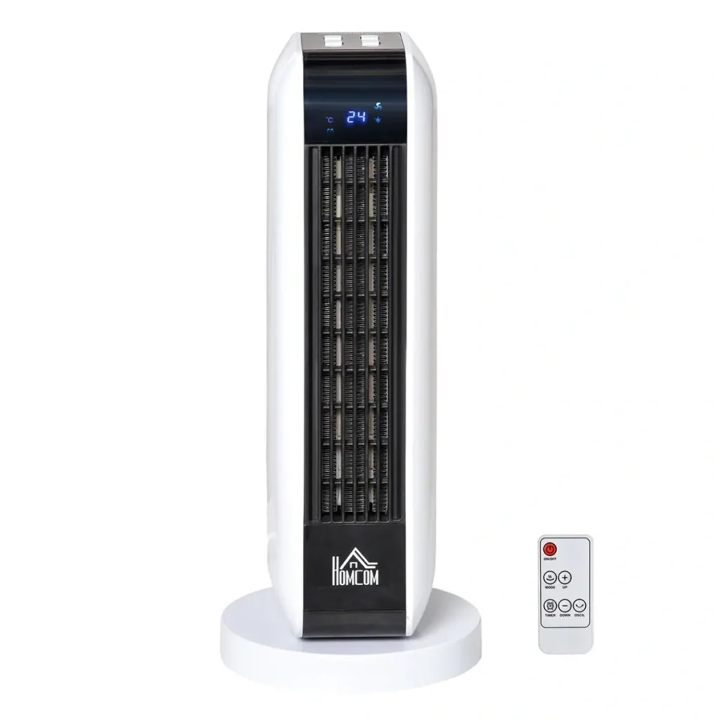 Fan heater 2000W 18 cm x 18 cm x 44 cm m
