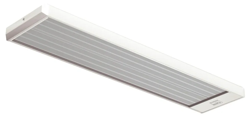 InduStrip EZ2-1700, IR ceiling spotlight / dark radiator, 1700W 230V, white, IP44