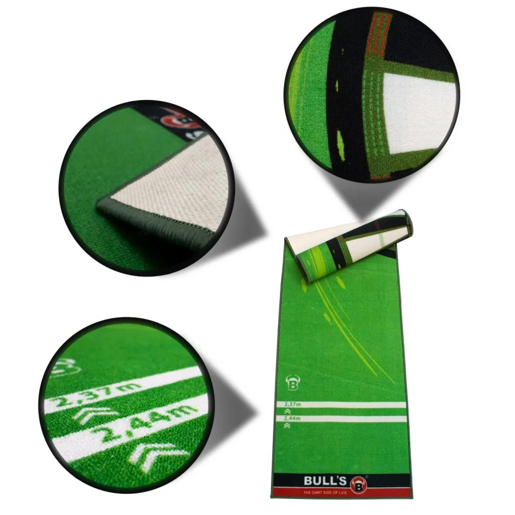 Dart carpet "120" green