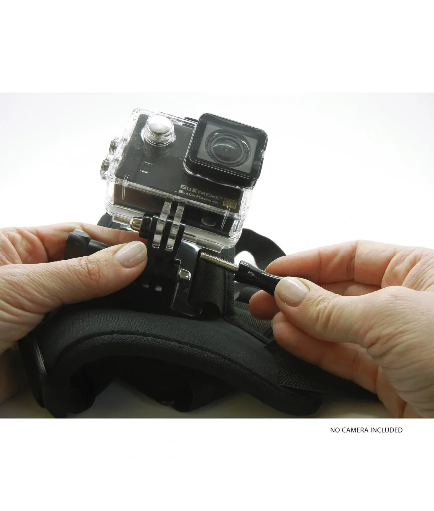 Chest strap mount for action cameras
