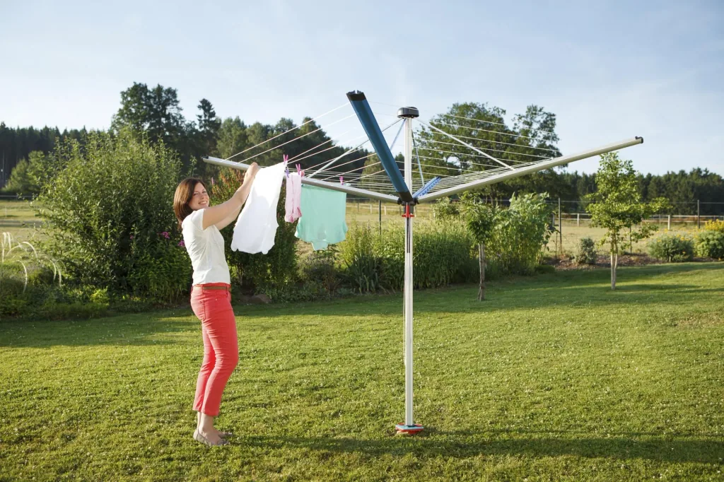 Rotary clothes dryer DuoMatic 45 COLOR Compact - sky blue