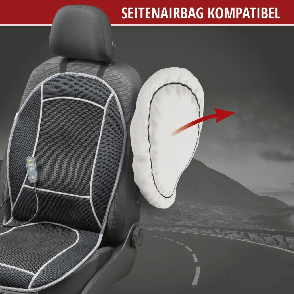Car seat cover "COOLHEAT" - with massage function