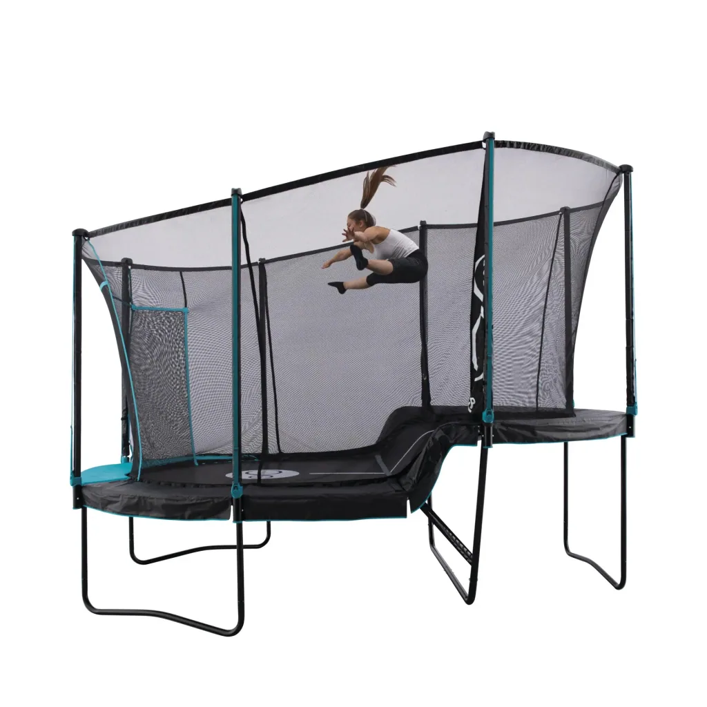 Infinity trampoline blue/black