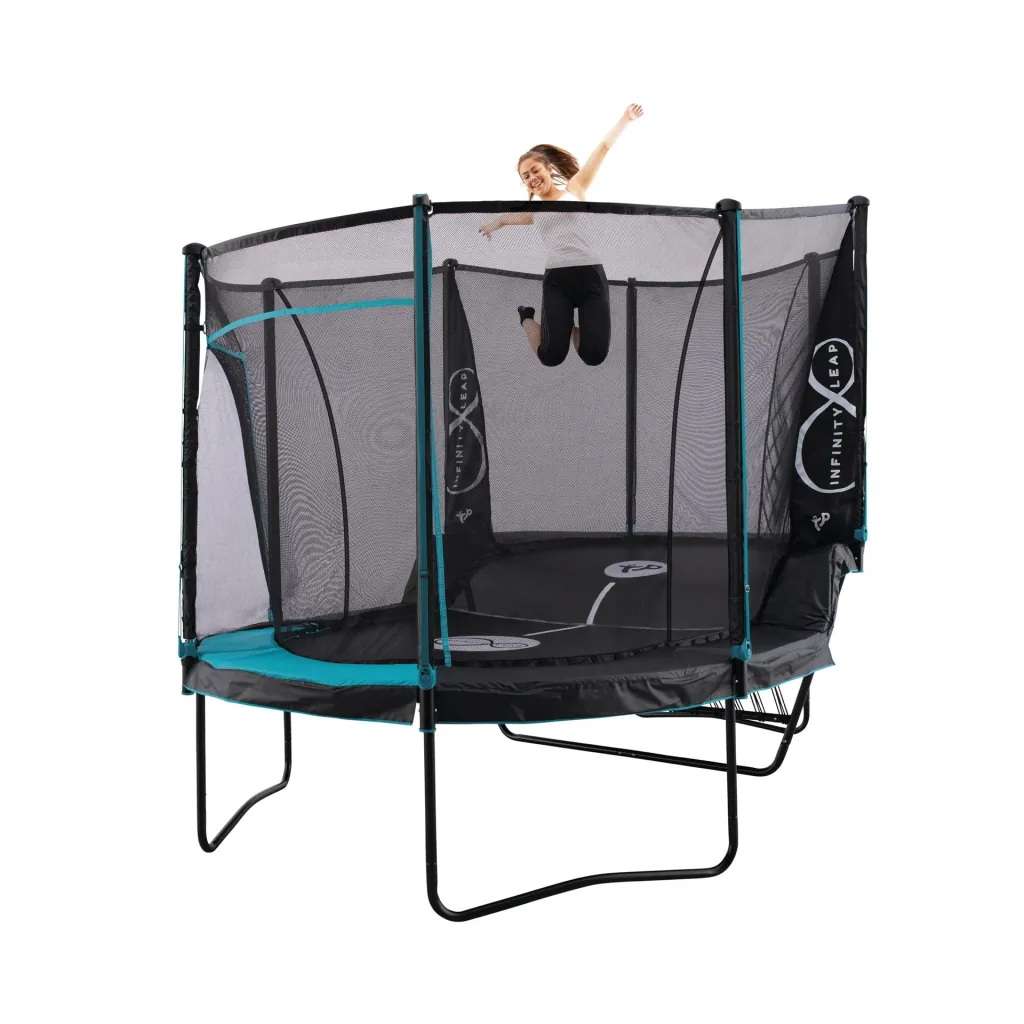 Infinity trampoline blue/black
