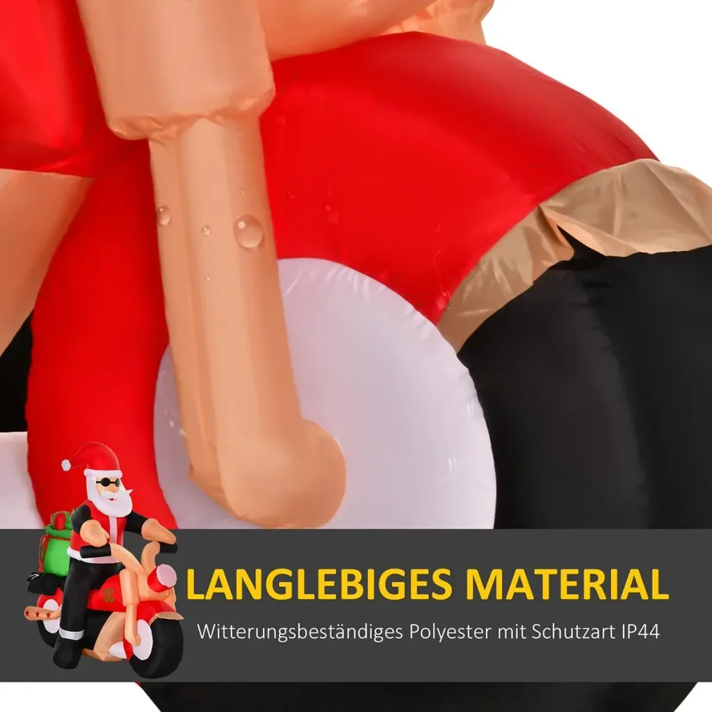 Inflatable Santa Claus 153 cm x 55 cm x 150 cm | Aosom.de