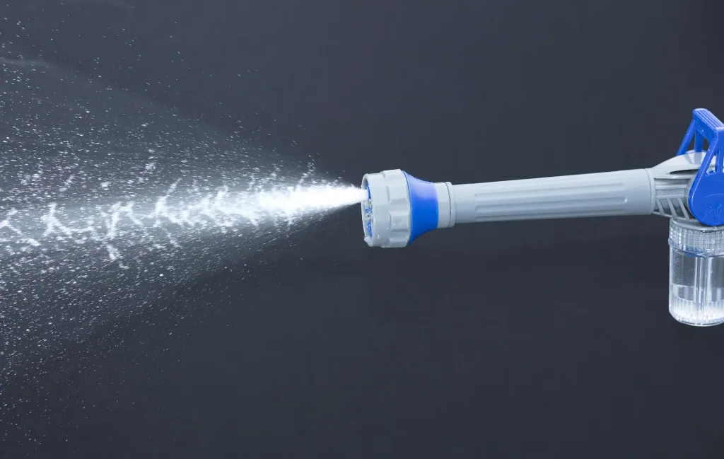 Multifunction foam cleaning gun - 8-way spray setting
