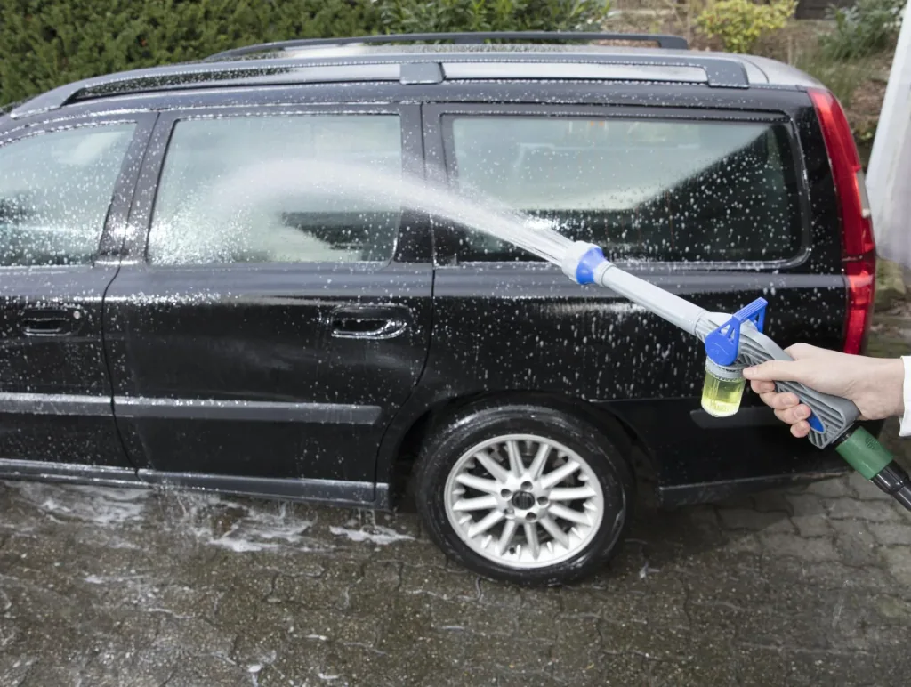 Multifunction foam cleaning gun - 8-way spray setting