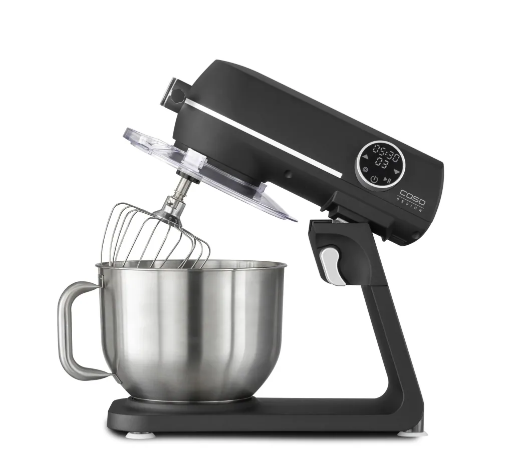 Food processor KM1800 Black E, stainless steel bowl 6 liters