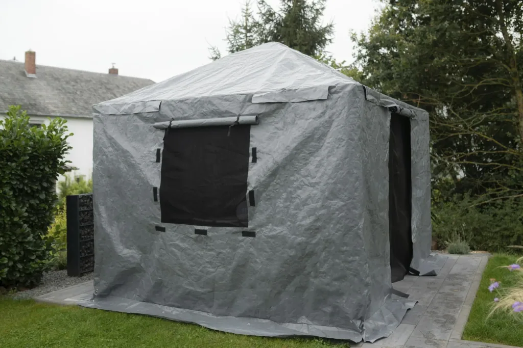 Winterhoes voor 1010-modellen grijs – Beschermhoes van polyester