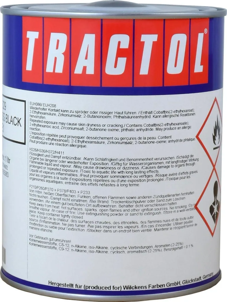 Agricultural machinery paint, Porsche, red, 1 liter