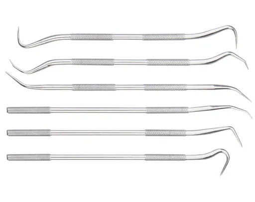 Hook set 140 mm, 6 pieces