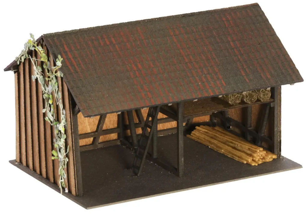 wooden barn