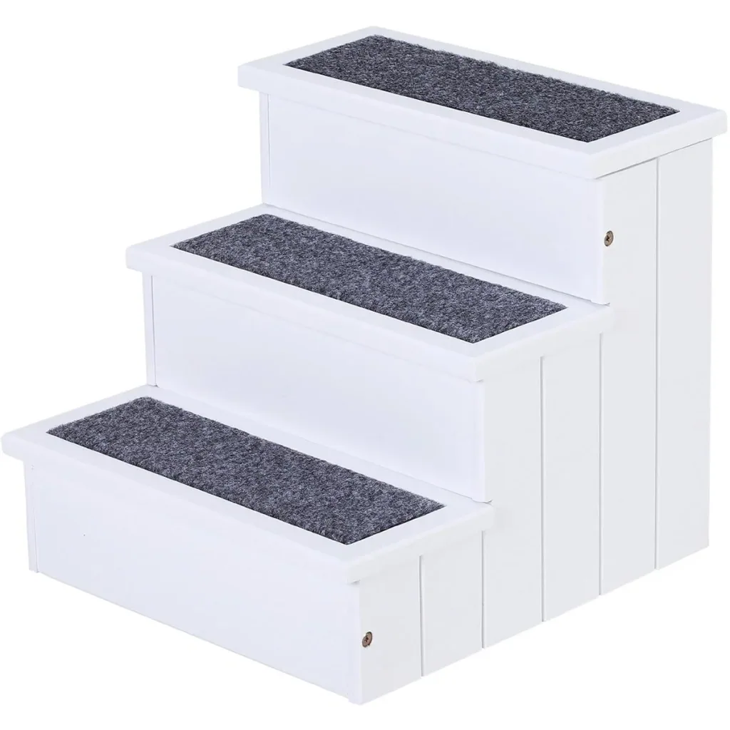 Pet stairs with 3 steps