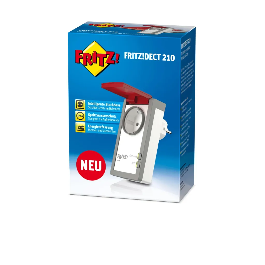 FRITZ!DECT 210, switchable outdoor socket