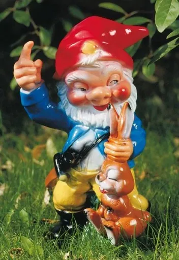 Dwarf as poacher 29 cm