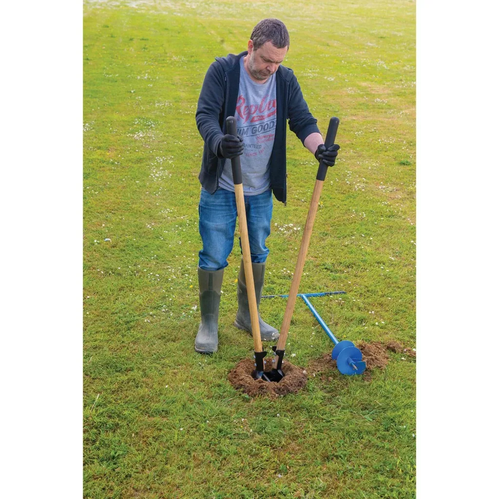 Stable post hole shovel 1500 mm
