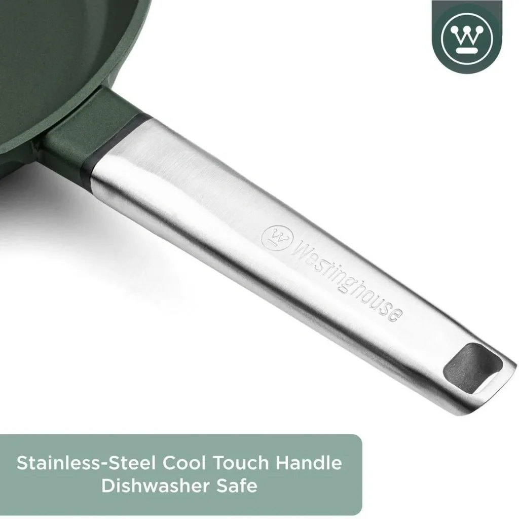 Performance Series Pots & Pans - Wok Pan 28 cm + Frying Pan 32 cm - Green