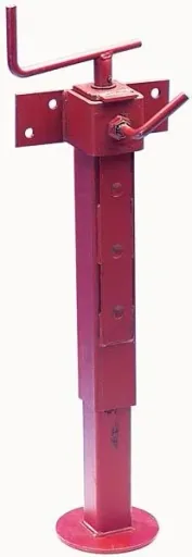 Support foot with quick adjustment