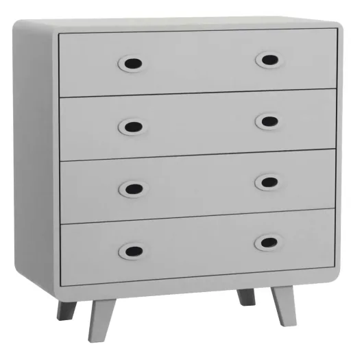 Laurette commode Toi & Moi, Kleur: Kauwgom