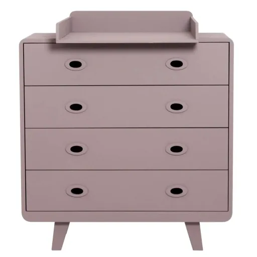Laurette commode Toi & Moi, Kleur: lichtgrijs