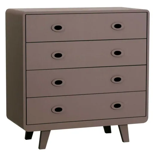 Laurette commode Toi & Moi, Kleur: lichtgrijs