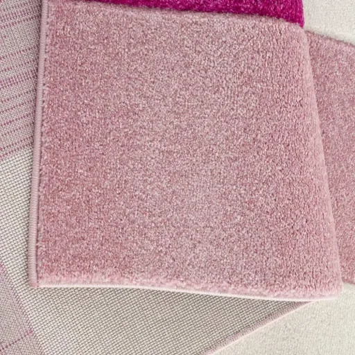 Livone kindertapijt patchwork roze, Tapijtmaat: 160 x 230 cm