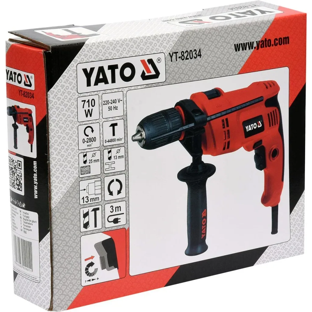 Impact drill - 710W - 2800rpm