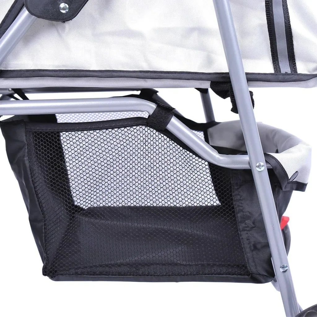 Dog buggy grey