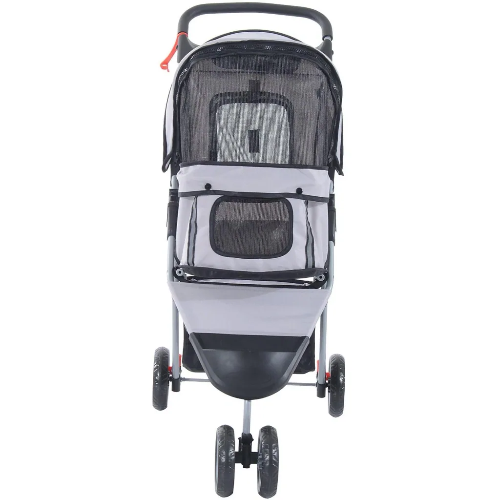 Dog buggy grey
