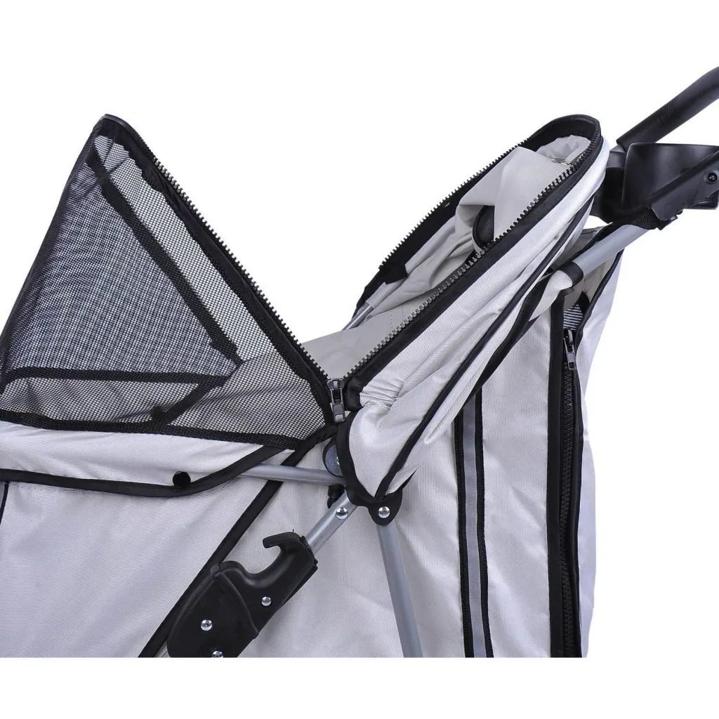 Dog buggy grey